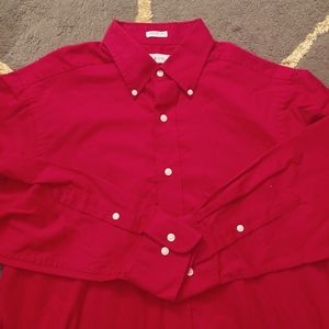 Red IZOD dress shirt